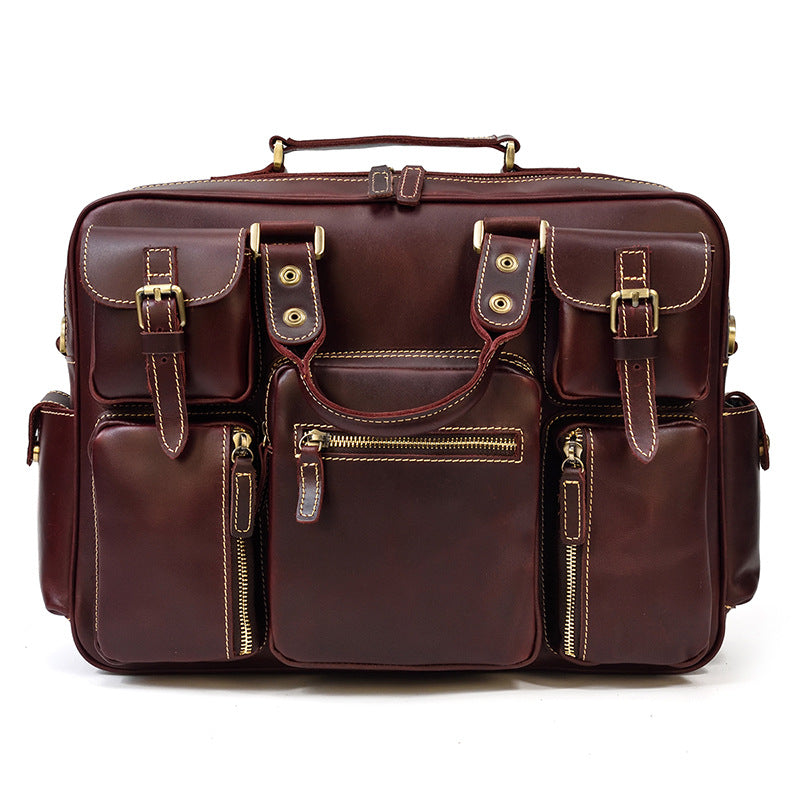 The Kensington Leather Messenger | PRINCE CHARMING