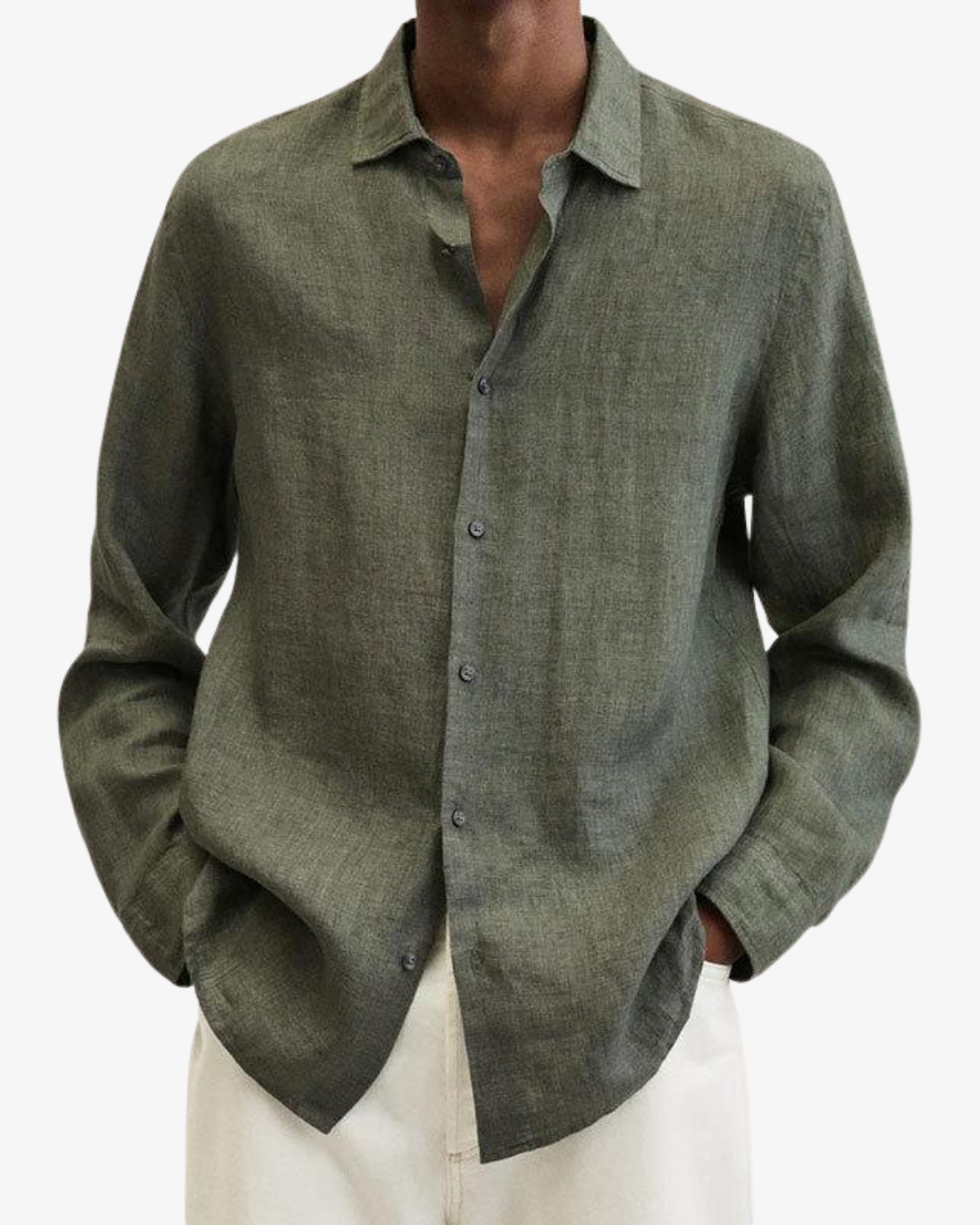 Roderick | Men's Elegant Linen Shirt for Summer Style