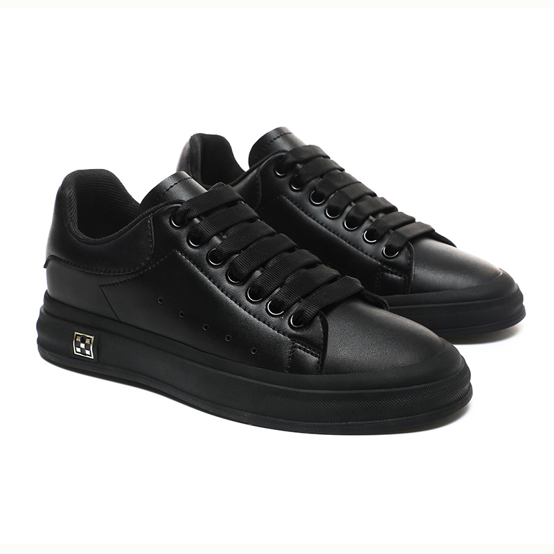 Prince Charming Classic Leather Shoes | +8cm Height Boost & Timeless Elegance