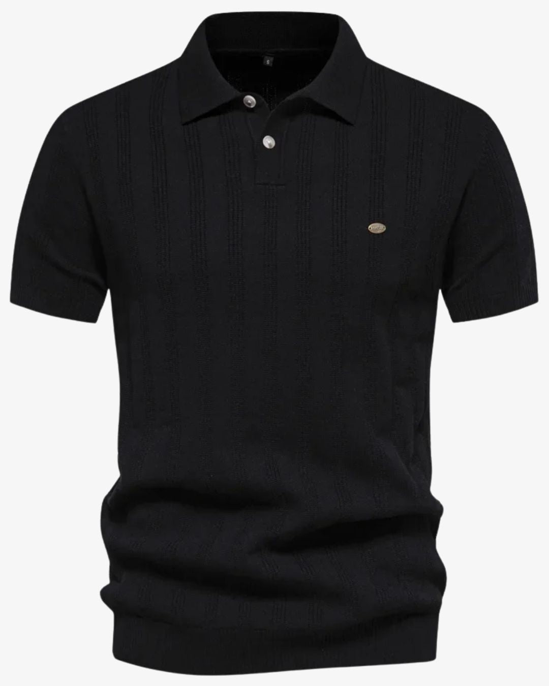 Stellan | Men's Wool Polo Shirt Short Sleeve