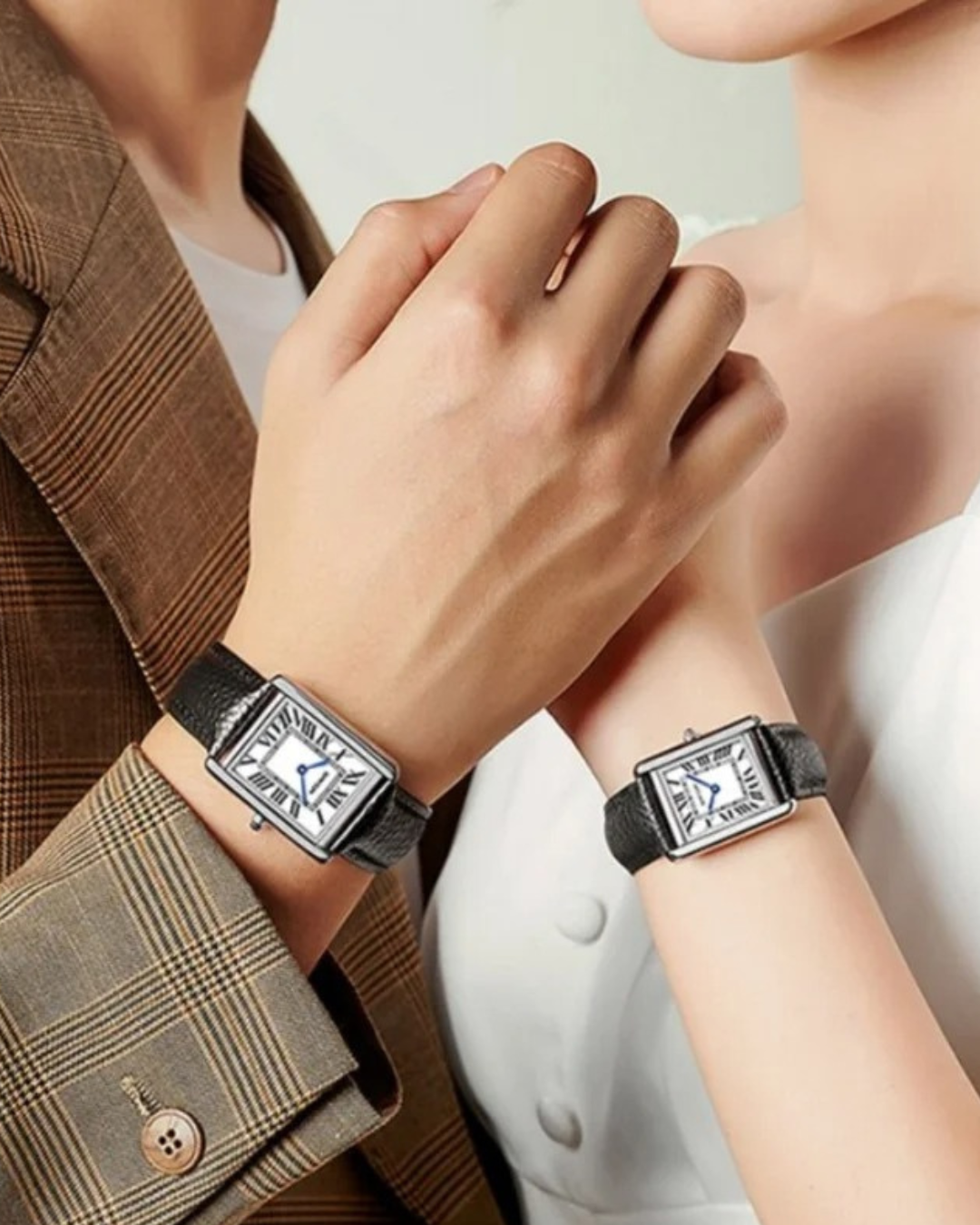 Timothy | Unisex Waterproof Square Quartz Watch