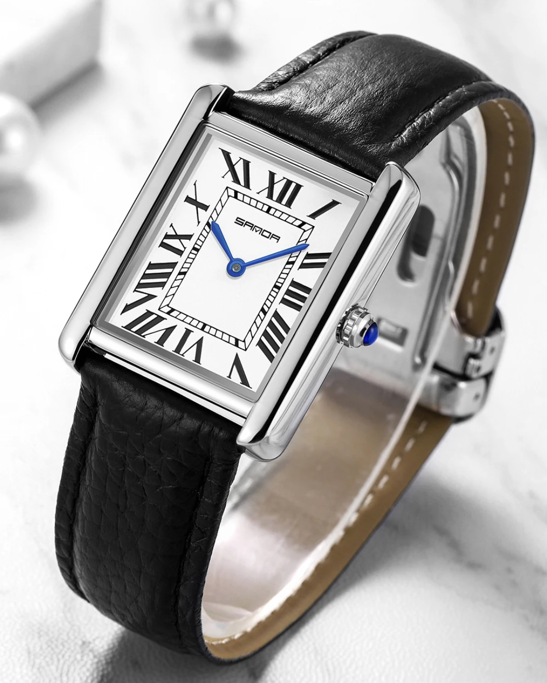 Timothy | Unisex Waterproof Square Quartz Watch