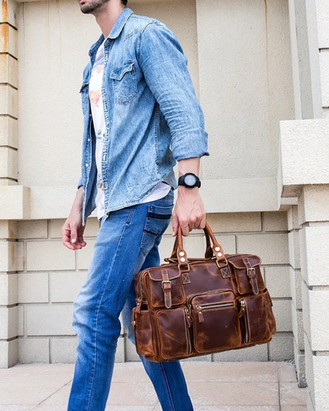Victor | Men's Premium Leather Briefcase