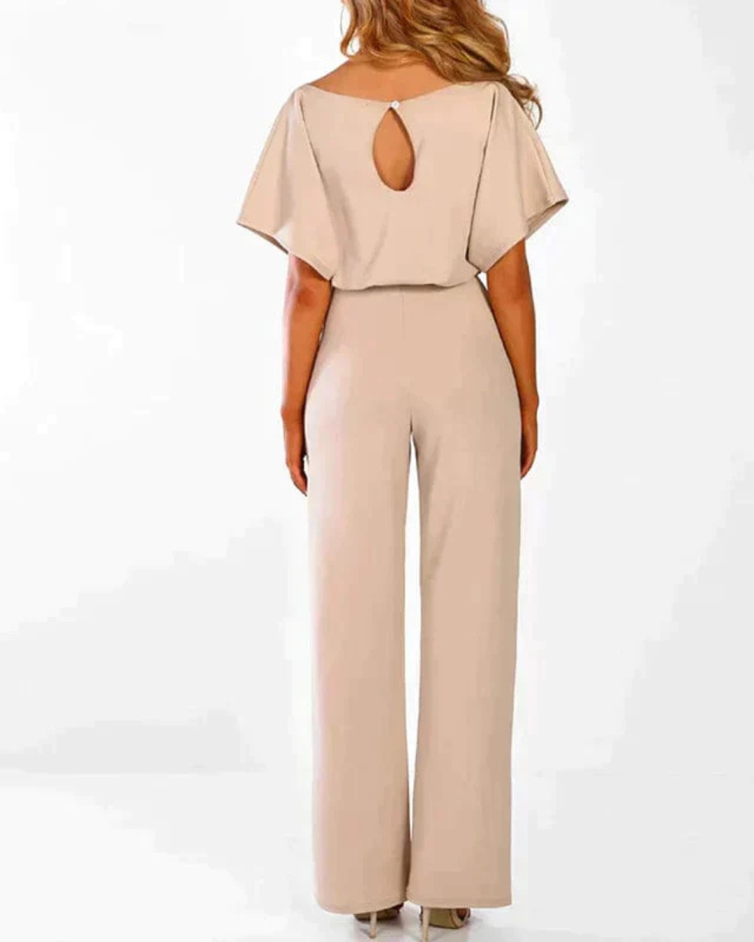 Women's Belted Jumpsuit – Elegant All-Season One-Piece