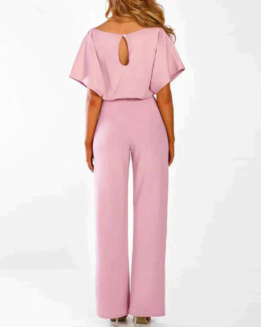Women's Belted Jumpsuit – Elegant All-Season One-Piece